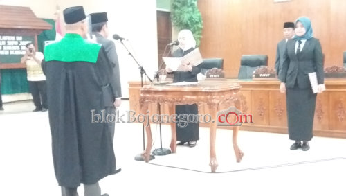 Bupati Resmi Lantik Pj Sekda Bojonegoro